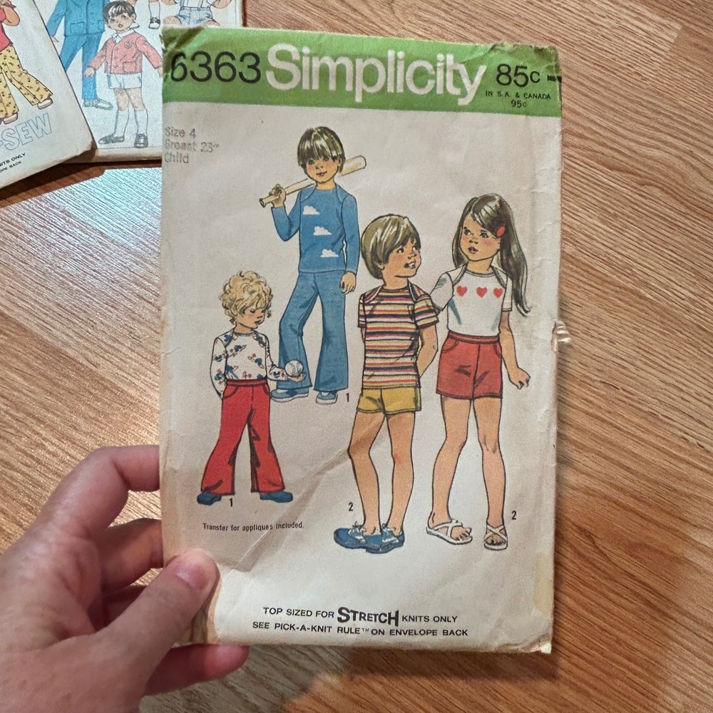 Vintage Simplicity McCalls Childrens Sewing Patterns Lot 1960s 1970s Toddler Kid - Picture 12 of 14